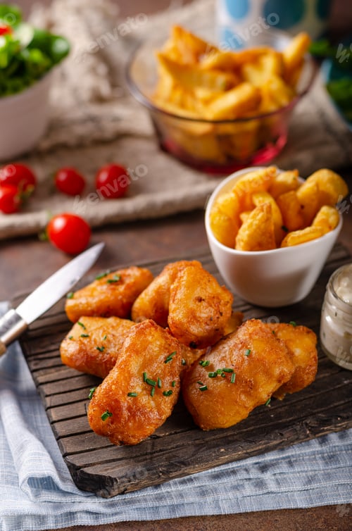 Preview: Homemade fish and chips
