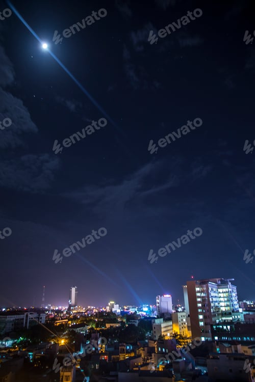 Preview: The city of Cần Thơ at night in the Mekong Delta