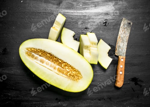 Preview: Fresh ripe melon.