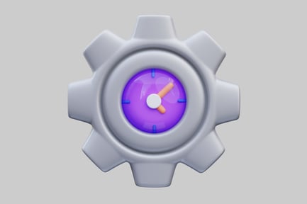 Gear mechanism with circular indicator