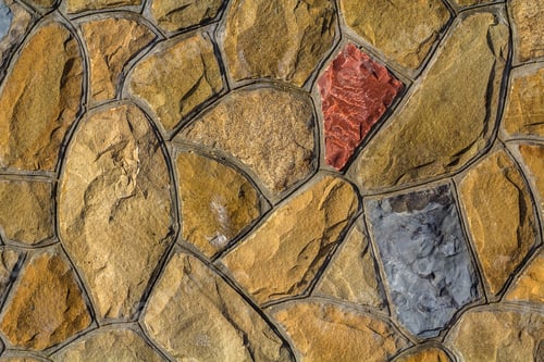 Preview: Different sizes of sand stones. Stone wall pattern background