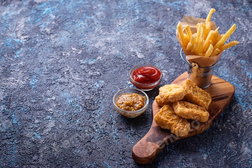 Preview: French fries and chicken nuggets