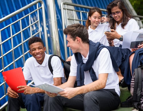 Preview: Diversity Students Friends Happiness Concept