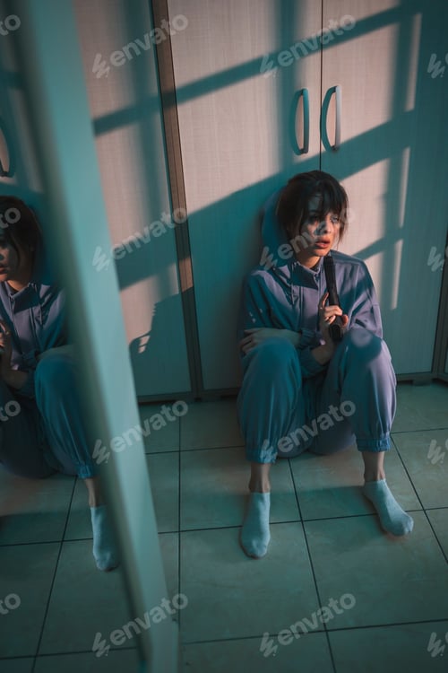 Preview: Woman committing suicide with a gun
