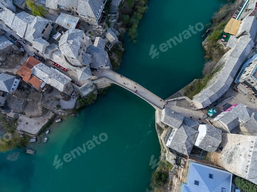 Preview: Cityscape of Mostar in Bosnia