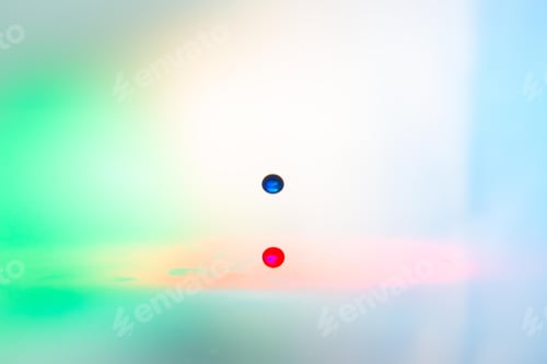 Preview: Splash of mixed color liquid with high speed flash