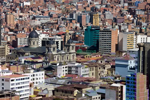 Preview: The city of La Paz in Bolivia - South America
