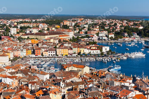 Preview: Aerial View from Rovinj Belfry, Croatia