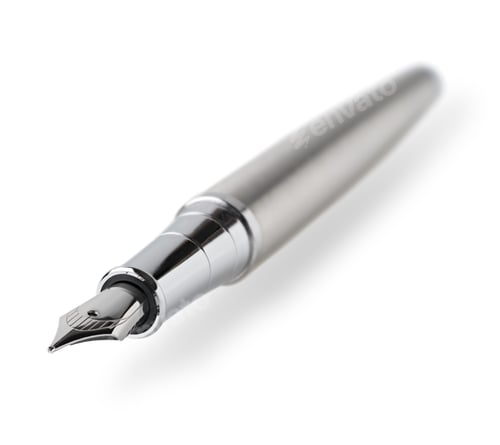 Preview: Stainless steel fountain pen