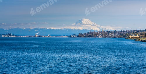 Preview: A View Of The Shoreline In Ruston Near Tacoma.