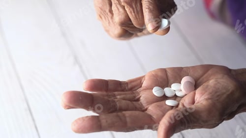 Preview: pills, medicine, vitamin, pouring