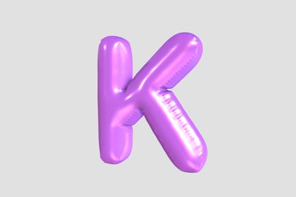 Preview: 3D K Alfabet