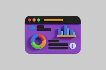 Preview: Dashboard analytics interface element design