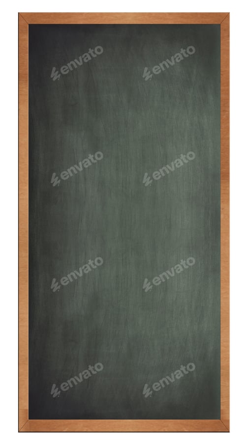 Preview: Blank old blackboard isolated