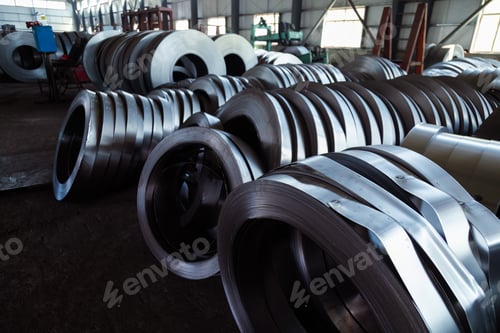 Preview: Cold rolled steel coils