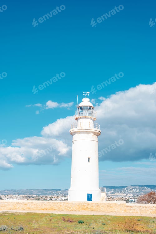 Preview: Lighthouse in the Archaeological park in Paphos, Cyprus