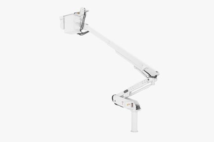Preview: Articulating Boom Lift Crane with Basket