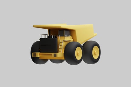 Preview: Cartoon dump truck