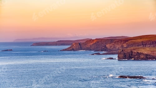 Preview: Path along the cliffs of Kilkee in Ireland tourist attraction