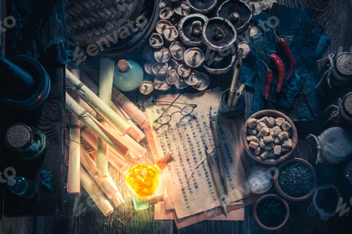 Preview: Looking for umami taste in magical alchemist laboratory