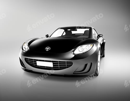 Preview: Black Sport Car