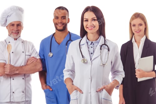 Preview: People of different professions