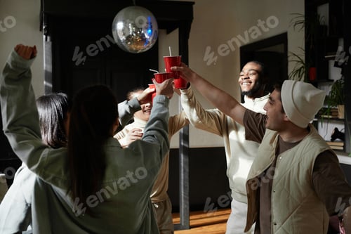 Preview: Teenagers having fun at a party