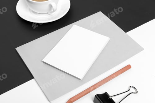 Preview: Corporate identity template, blank stationery set. Mock up for branding