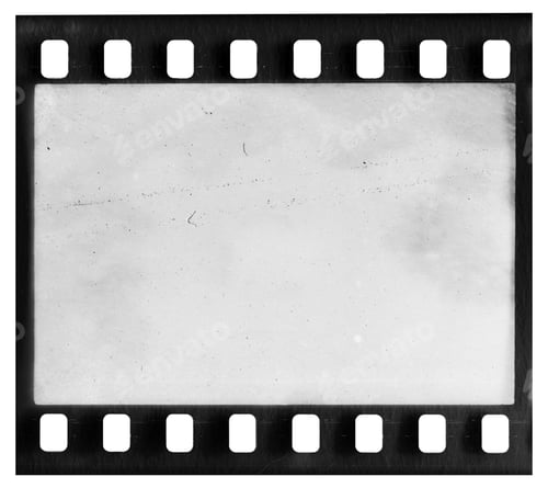 Preview: Real Film Frame With Dust And Scratches