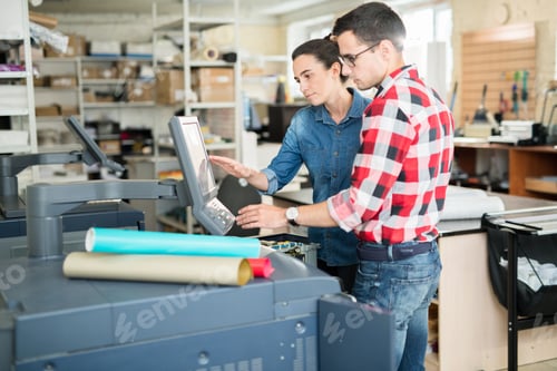 Preview: Printing department of publishing company
