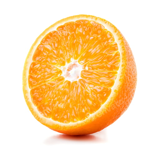 Preview: Half of ripe orange