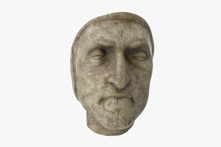 Preview: Dante Alighieri Death Mask - Firenze Art