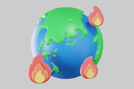 Preview: Earth with Flames