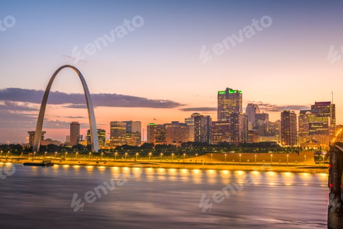 Preview: St. Louis, Missouri, USA Skyline