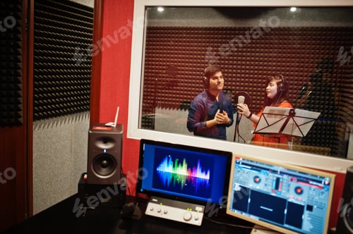 Preview: Audio record studio room