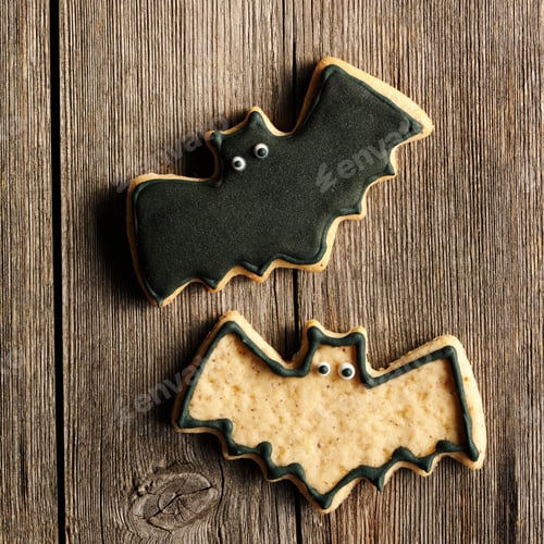 Preview: Halloween homemade gingerbread cookies