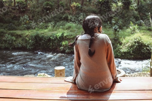 Preview: Woman serenity