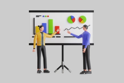 Preview: Data presentation with business figures