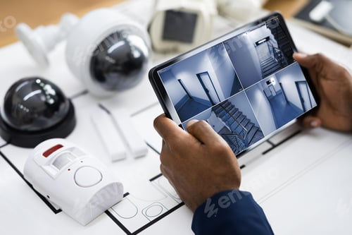 Preview: security camera, surveillance, installing cctv