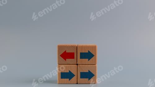 Preview: Business icons for innovative, solution, Unique, think different, and individual concepts,