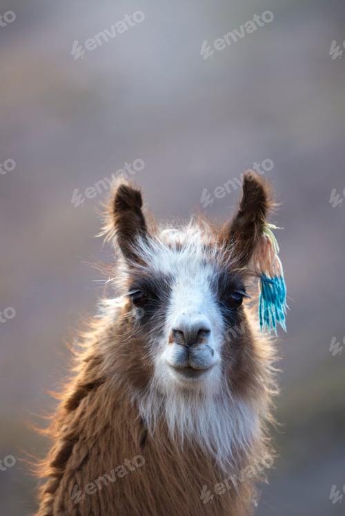 Preview: Portrait of beautiful Llama, Argentina