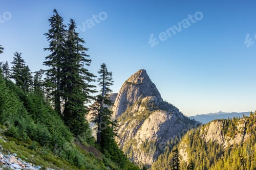 Preview: Rocky Mountain Landscape in Canadian Nature. British Columbia, Canada