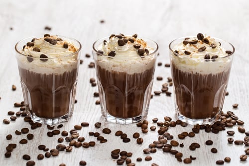 Preview: Coffee cocktail with cream foam