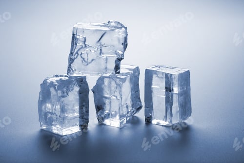 Preview: group of dry ice cubes