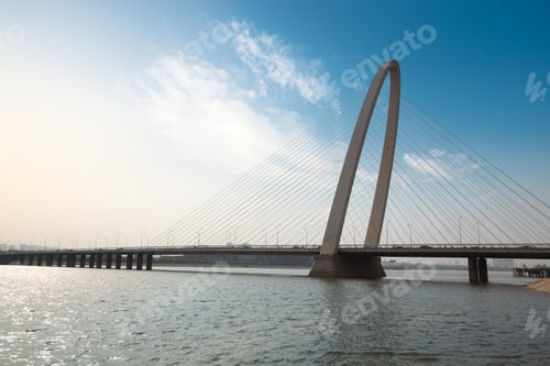 Preview: cable stayed bridge in xian
