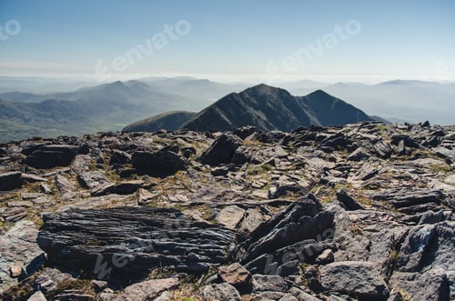 Preview: at the top of Carrauntoohil, Ireland's highest hill