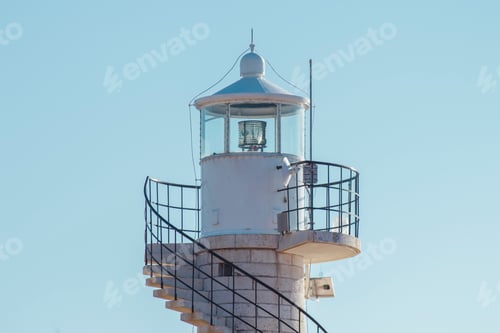 Preview: An old lighthouse against the sky