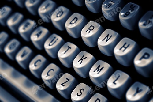 Preview: Old Vintage Antique Typewriter