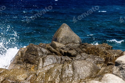 Preview: LaDigue Stones Rocky Beach Ocean power