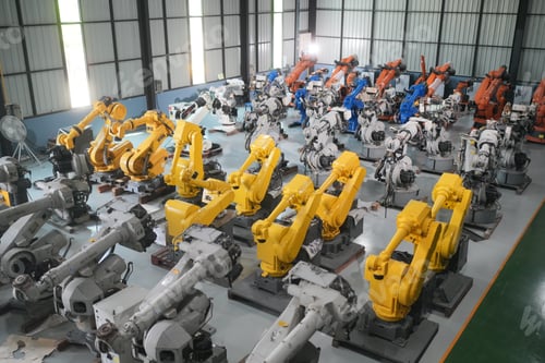Preview: Tech industry. Business industry technology, people and tech. Engineer working in factory.